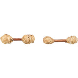 Trixie set halsters van schorshout gras