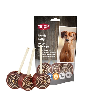 Trixie premium lolly met een kabeljauw