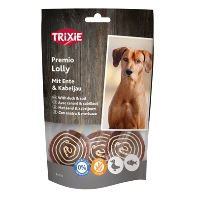 Trixie premium lolly met een kabeljauw