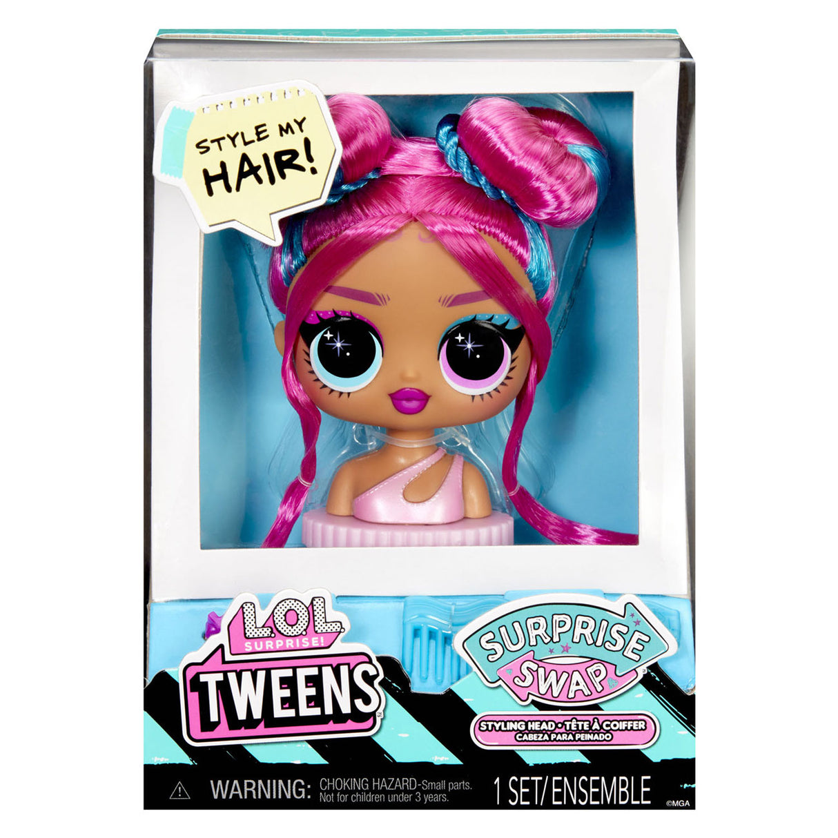 L.O.L. Surprise Tweens Surprise Swap Styling Kaphoofd