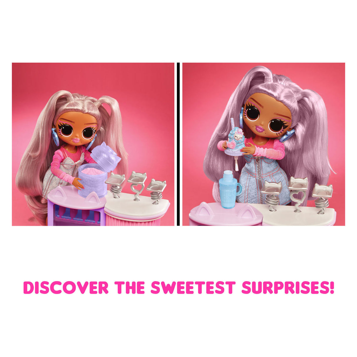 MGA Entertainment Surprise! O.M.G. Sweet Nails – Kitty K Café