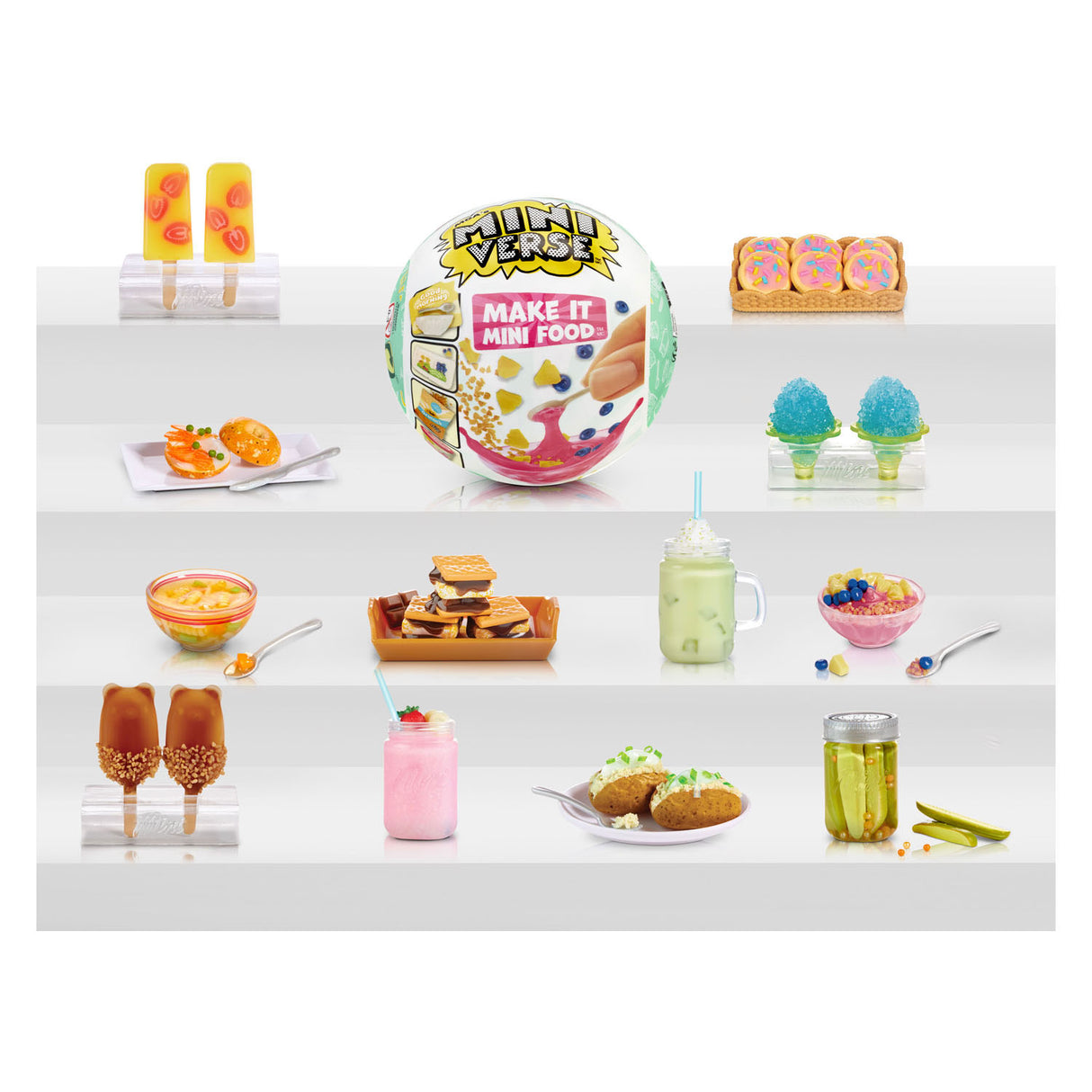 Mga entertainment mga's miniverse- make it mini foods: cafe series 3b