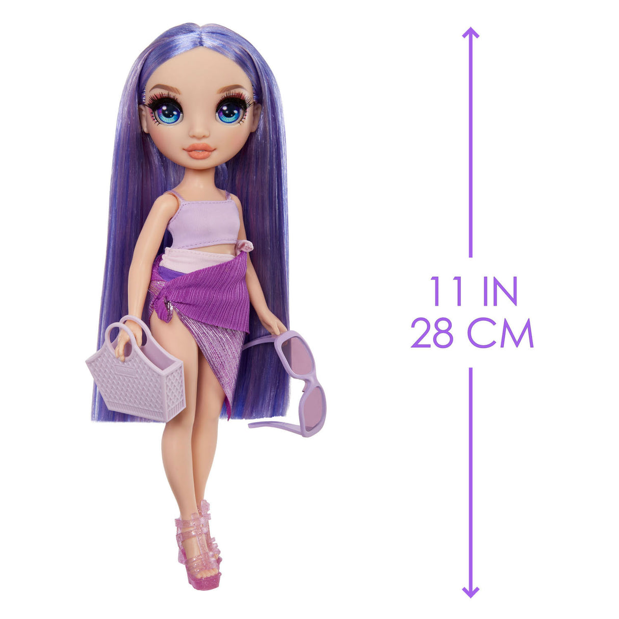 Mga entertainment rainbow high swim style pop - violet
