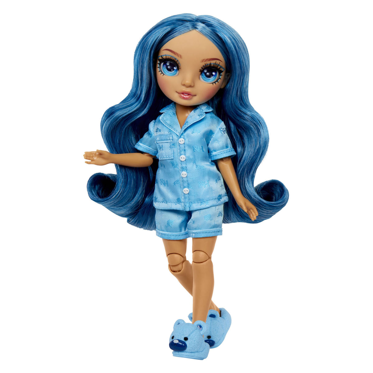 MGA Entertainment Rainbow High Junior High Pyjamaparty-modepop Sky