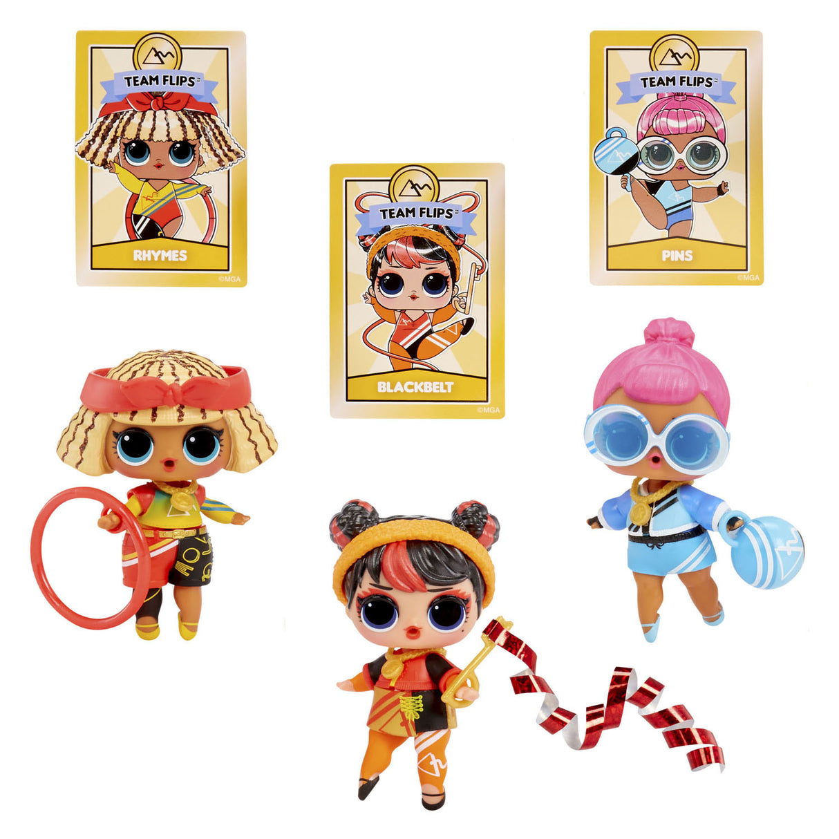 L.o.l. surprise all star sports gymnastics mini pop bal