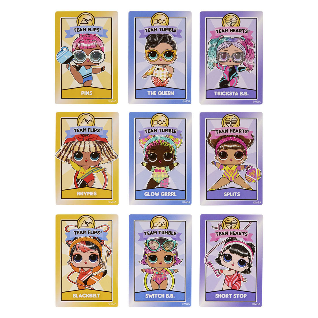 L.o.l. surprise all star sports gymnastics mini pop bal