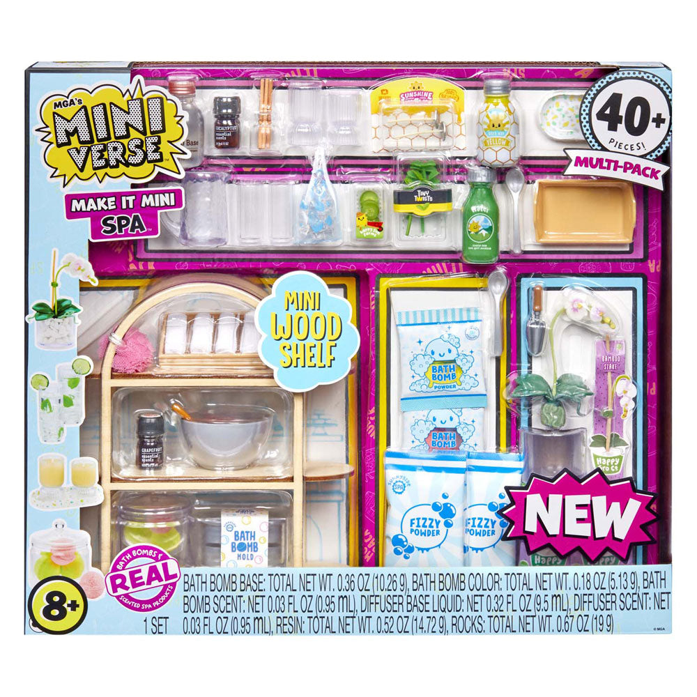 Mga entertainment mga's miniverse make it mini spa - multipakket