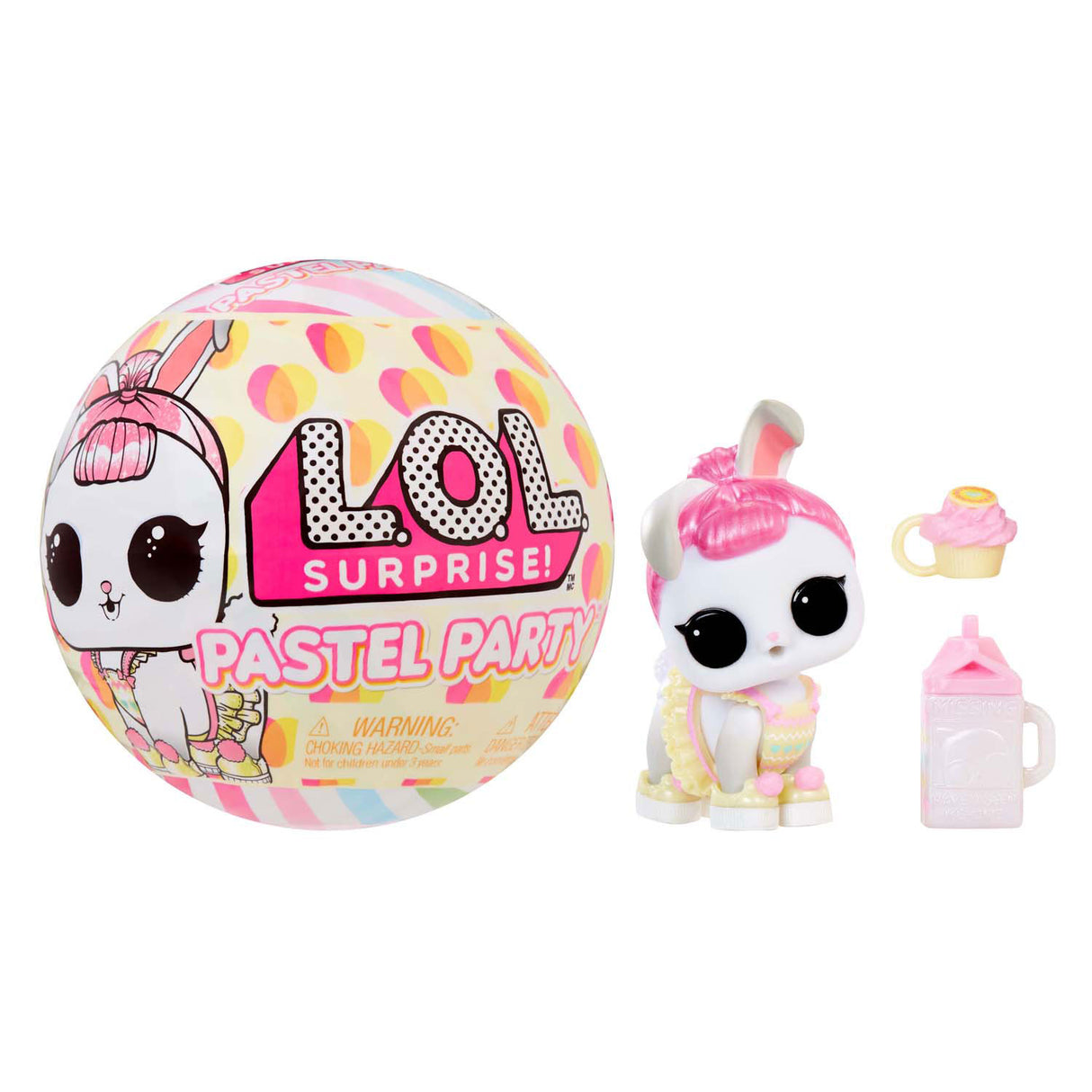 L.o.l. surprise easter supreme mini pop hops konijn surprise bal