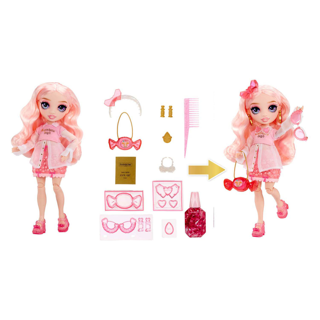 Mga entertainment rainbow high crystal fashion modepop - bella