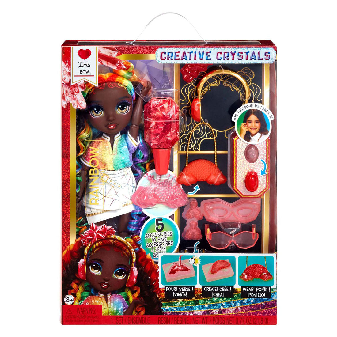 Mga entertainment rainbow high crystal fashion modepop - rainbow
