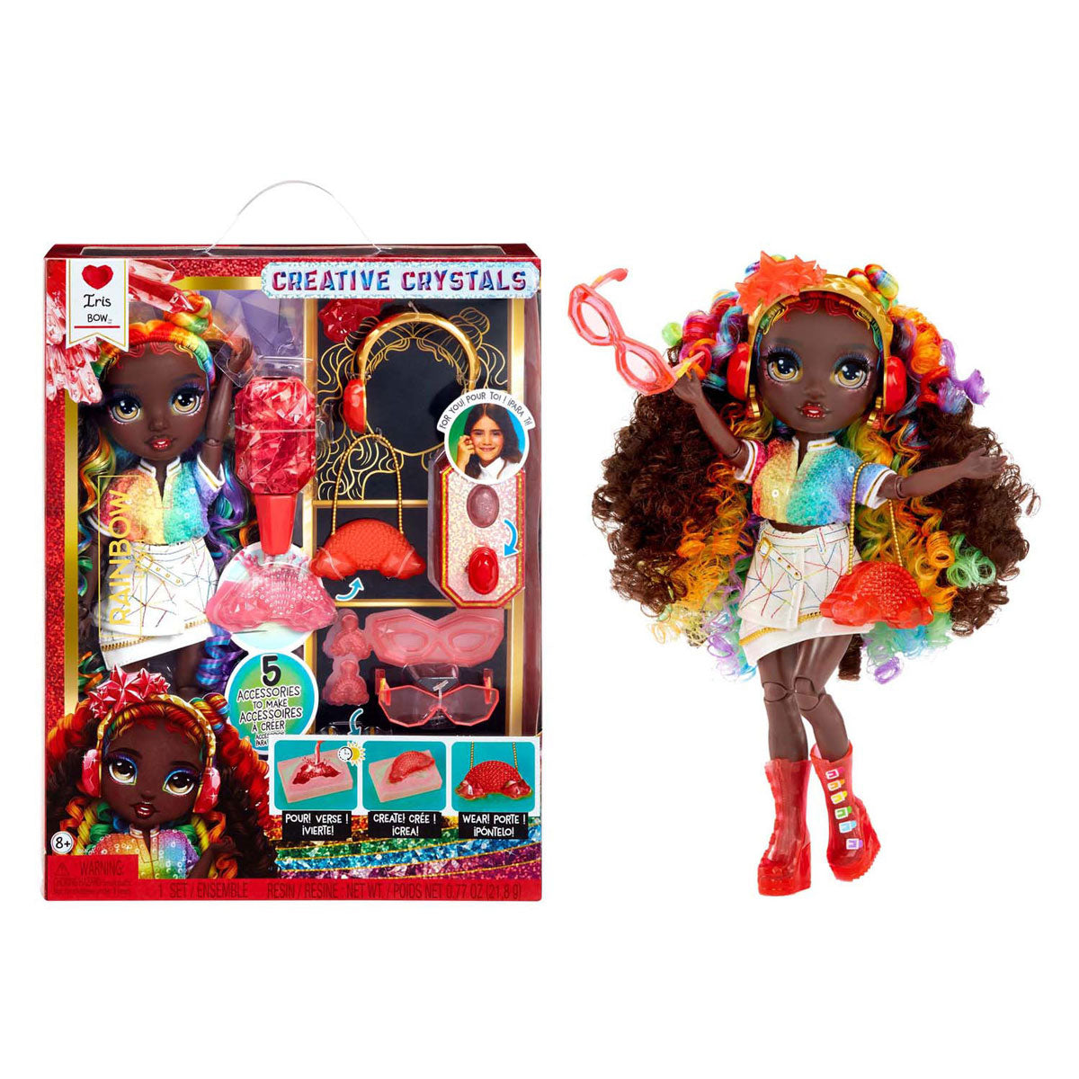 Mga entertainment rainbow high crystal fashion modepop - rainbow