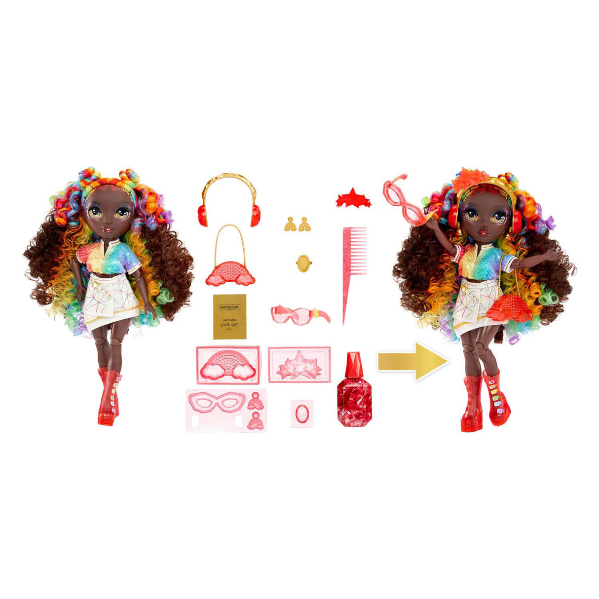 Mga entertainment rainbow high crystal fashion modepop - rainbow