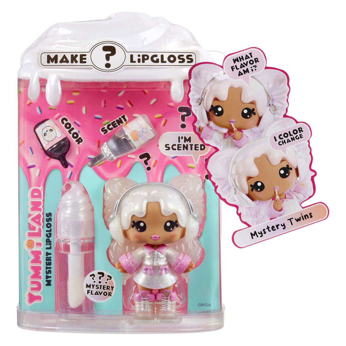 Mga entertainment yummiland pop - mysterie speelfiguur serie 1 met lipgloss set