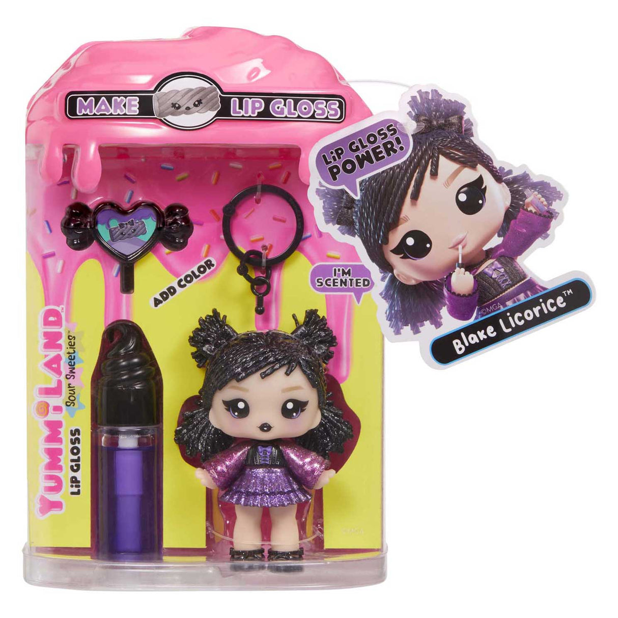Mga entertainment yummiland lip gloss dolls sour sweeties