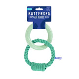 Battersea ring rubber touw groen