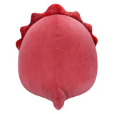 Squishmallows knuffel pluche - tristan rode triceratops, 50cm