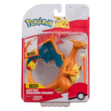 Jazwares pokémon battle feature figuur - fire missie