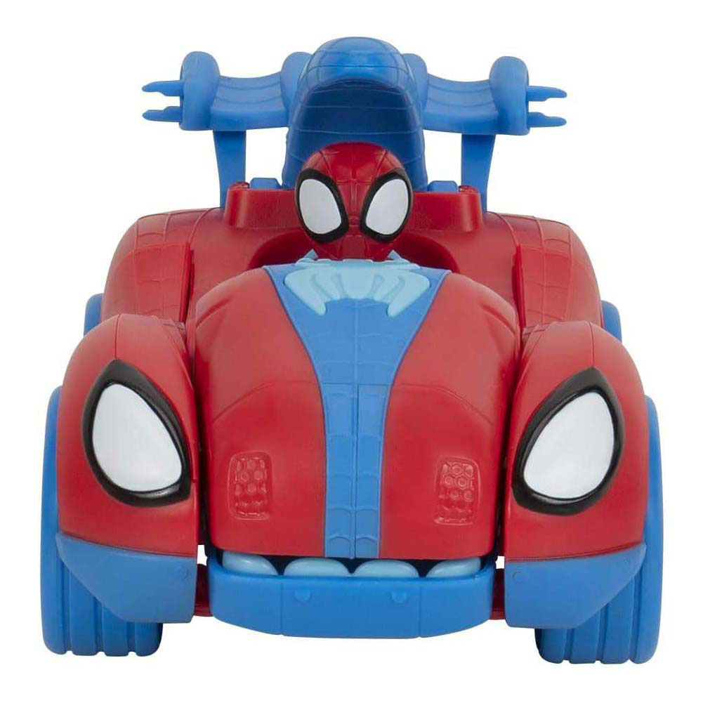 Jazwares spidey and amazing friends - spidey-rex racevoertuig