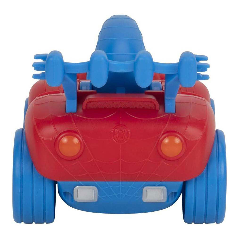 Jazwares spidey and amazing friends - spidey-rex racevoertuig