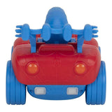 Jazwares spidey and amazing friends - spidey-rex racevoertuig