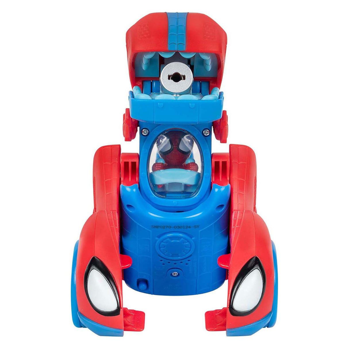 Jazwares spidey and amazing friends - spidey-rex racevoertuig