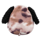 Squishmallows knuffel pluche - zerdan bruine marmer hond, 30cm