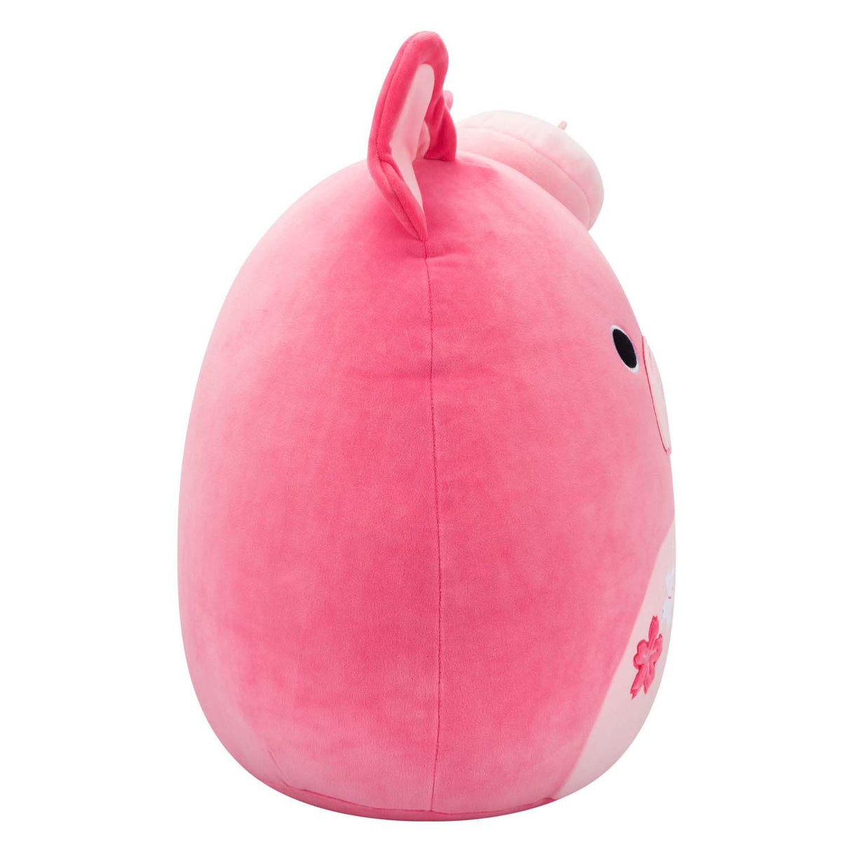 Squishmallows knuffel pluche - roze franse bulldog, 40cm