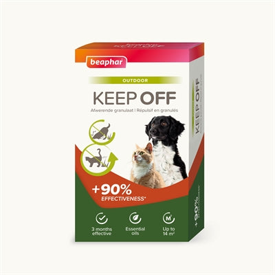 Beaphar keep off granulate kat hond