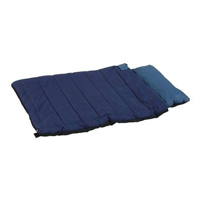 Zolux bivouak hondendeken slaapzak 2in1 blauw