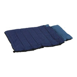 Zolux bivouak hondendeken slaapzak 2in1 blauw