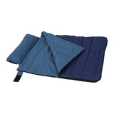Zolux bivouak hondendeken slaapzak 2in1 blauw