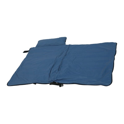 Zolux bivouak hondendeken slaapzak 2in1 blauw