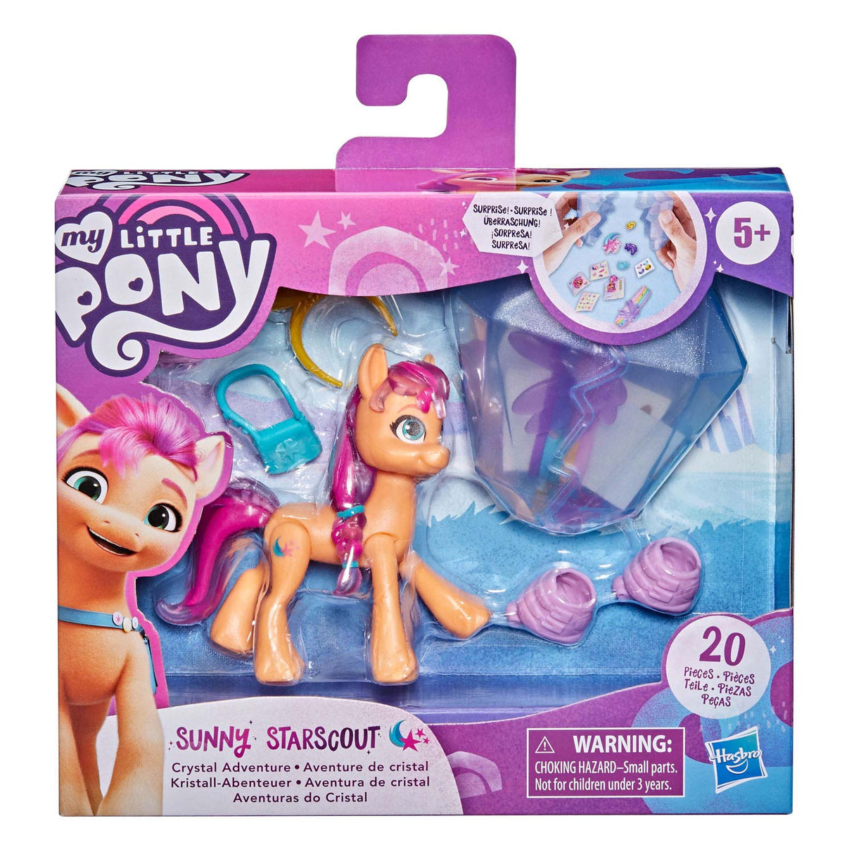 Hasbro my little pony film kristal avonturen sunny starscout