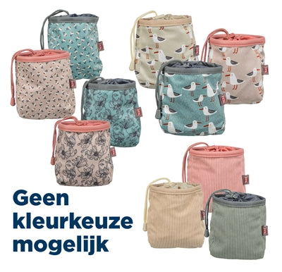 Trixie spullenzakje snackzakje velours assorti