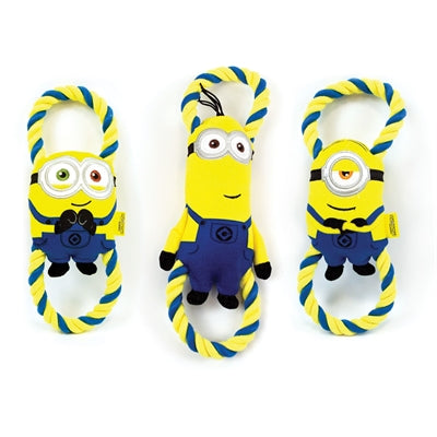 Minions pluche bob stuart kevin aan flostouw