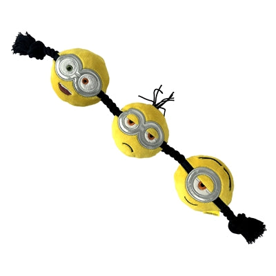 Minions pluche bob kevi n stuart aan flostouw