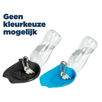 Trixie drinkfles met bakje siliconen assortiment