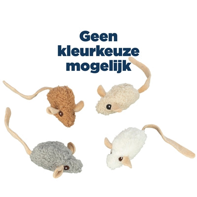 Trixie muis met catnip pluche assortiment