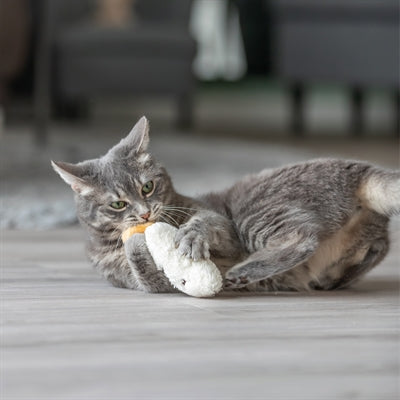 Trixie sleepy face met kattenkruid pluche assorti