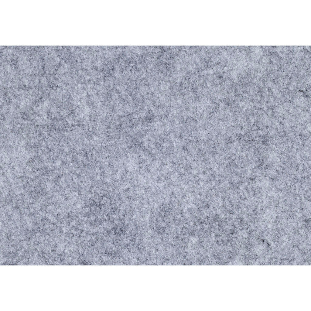 Creativ company hobbyvilt, a4, vel 210x297 mm, dikte 1,5-2 mm, gemelleerd, grijs, 10 vel 1 doos