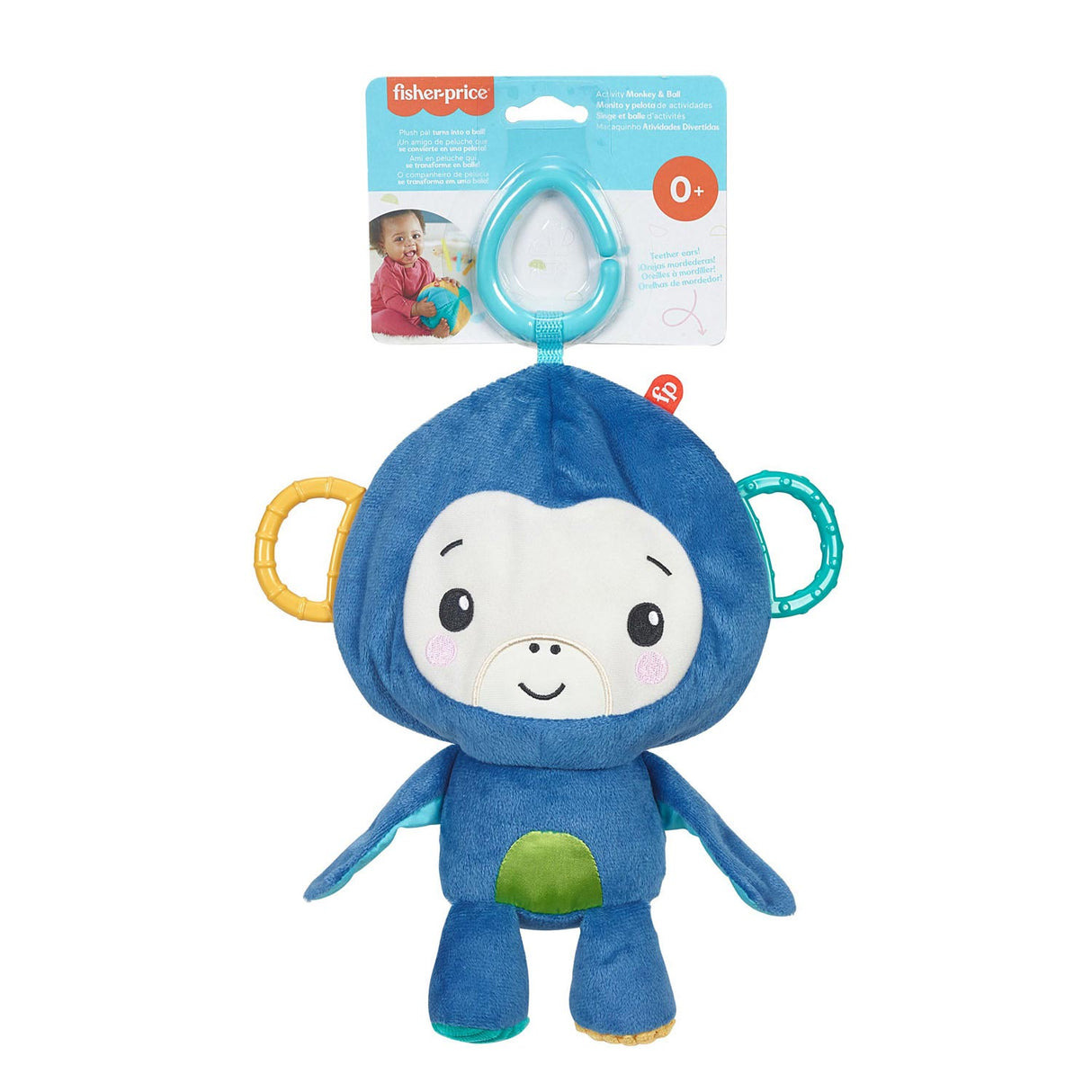 Fisher price - 2-in-1 aapje en bal