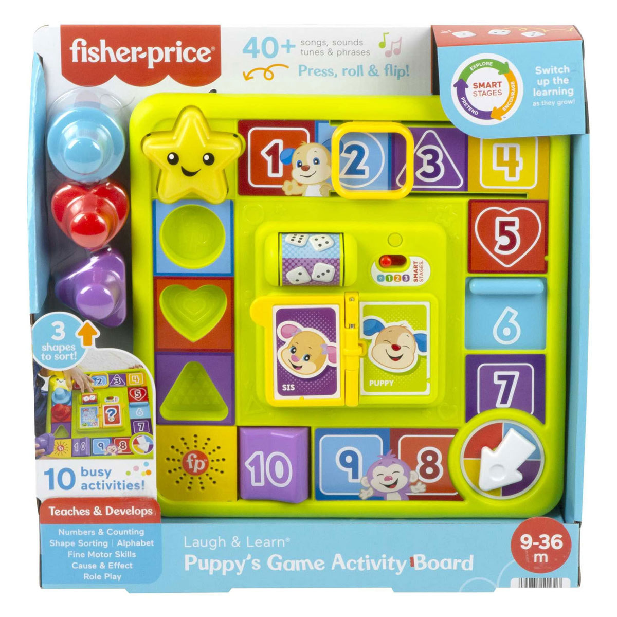 Fisher price leerplezier puppy spelletjesbord