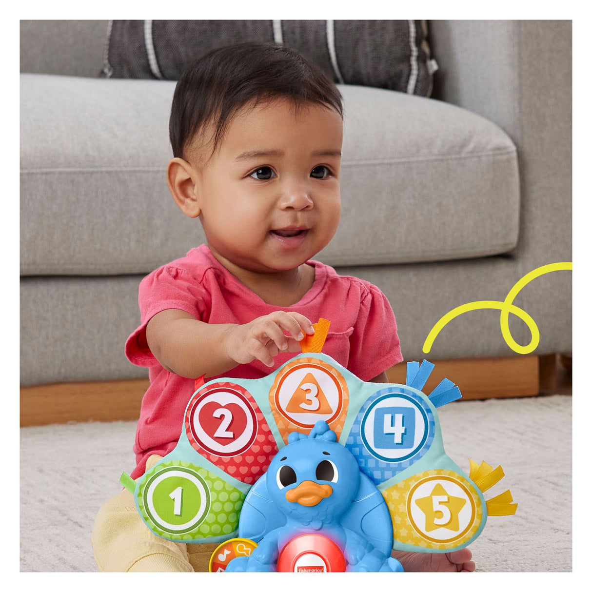 Mega Bloks Squeak N Chomps Dino's Bouwset, 24dlg.