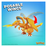 Mattel pokemon mega charmander evolutie set