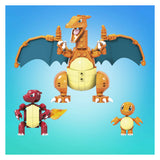Mattel pokemon mega charmander evolutie set