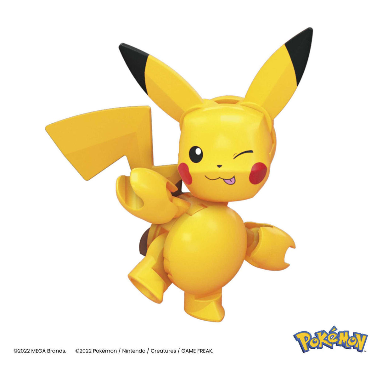 Mattel mega construx bouwset pikachu evolution