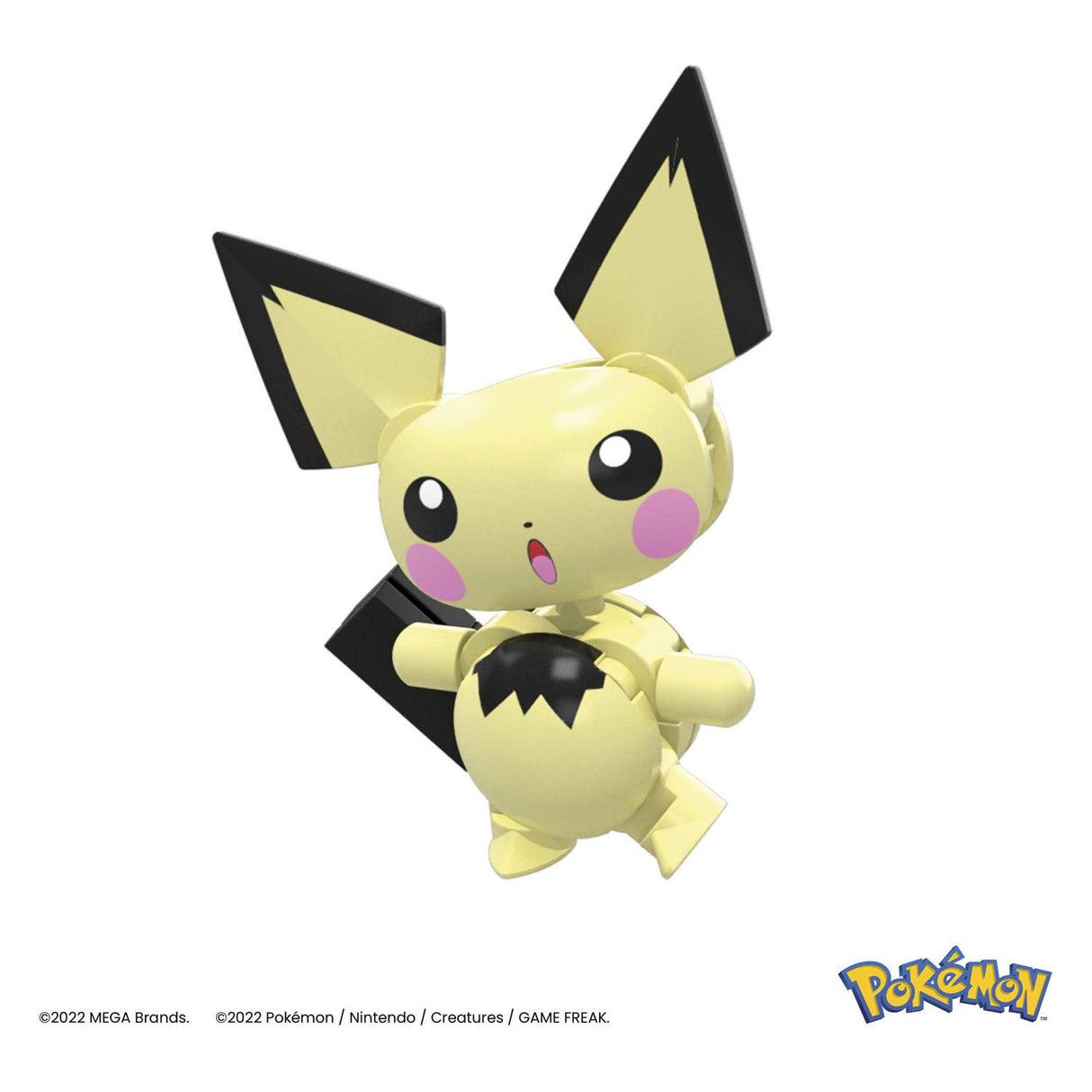Mattel mega construx bouwset pikachu evolution
