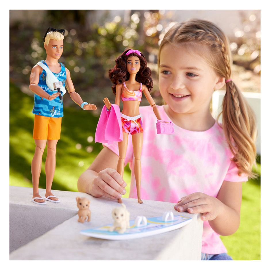 Mattel Met Surfplank Pop