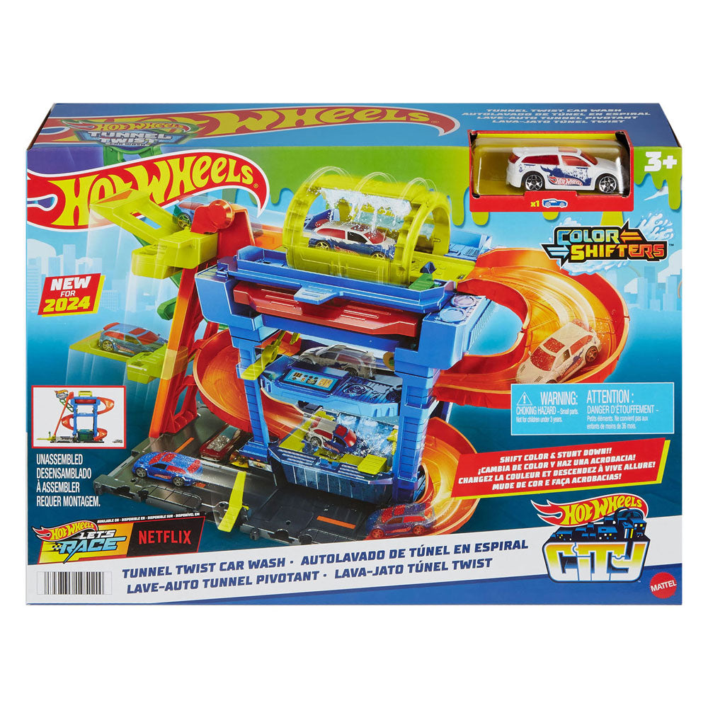 Hot wheels tunnel twist car was speelset