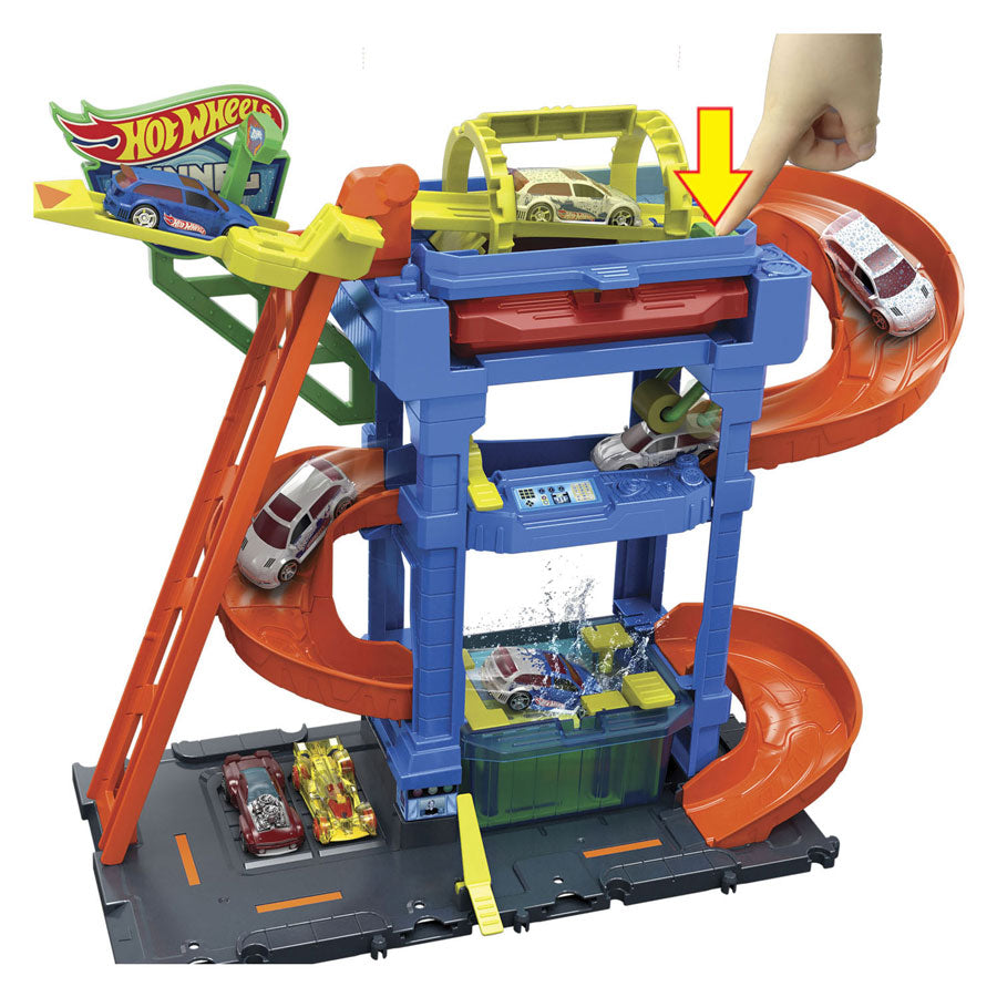 Hot wheels tunnel twist car was speelset